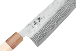 Couteau de chef 24cm japonais artisanal Yuzo Haruto Damas