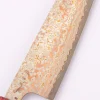 Couteau de chef 18cm japonais artisanal Takeshi Saji VG10 Rainbow Nashiji