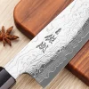 Couteau de chef 21cm japonais artisanal Sukenari SG2 damas