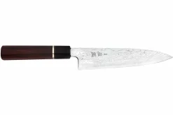 Couteau de chef 21cm japonais artisanal Sukenari SG2 damas