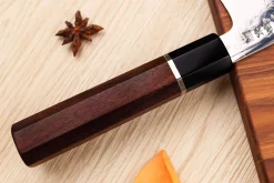 Couteau de chef 21cm japonais artisanal Sukenari SG2 damas