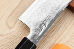 Couteau de chef 21cm japonais artisanal Sukenari SG2 damas