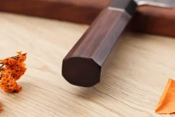 Couteau de chef 21cm japonais artisanal Sukenari SG2 damas