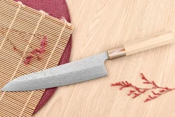 Couteau de chef 21cm japonais artisanal Yuzo Haruto Damas