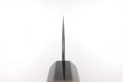 Couteau de chef 20cm japonais artisanal Nigara Hamono Migaki Tsuchime SG2 teck