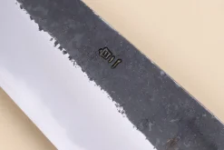 Couteau de chef 24cm japonais artisanal Hado Sumi WS2