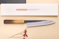 Couteau de chef 21cm japonais artisanal Hado Sumi WS2