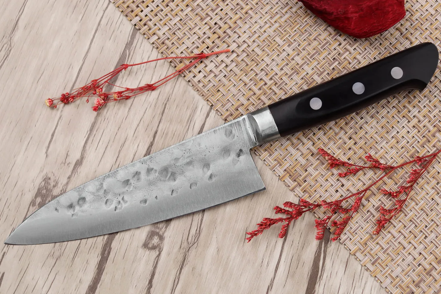 Couteau de chef 15cm japonais artisanal Fujiwara Maboroshi