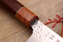 Couteau de chef 20cm japonais artisanal Yuzo Akira Tsuchime VG10