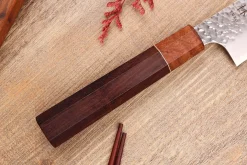 Couteau de chef 20cm japonais artisanal Yuzo Akira Tsuchime VG10
