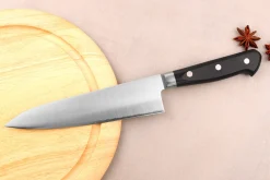 Couteau de chef 18cm japonais artisanal Takamura VG10 poli