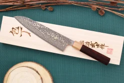 Couteau de chef 21cm japonais artisanal Takeshi Saji VG10 Gold