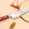 Couteau de chef 18cm japonais Satake Cutlery Brown Pakkawood