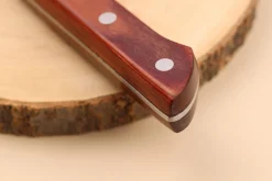 Couteau de chef 18cm japonais Satake Cutlery Brown Pakkawood