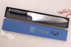 Couteau de chef 21cm japonais Sakai Takayuki Grand Chef Seigaiha Damas 45 couches