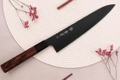 Couteau de chef 21cm japonais Sakai Takayuki Kurokage VG10 manche en wengé