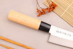 Couteau de chef 21cm japonais Satake Cutlery Tsuchime en magnolia