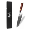 Couteau de chef 20cm Kutoyama damas pakka rainbow