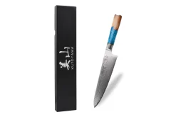 Couteau de chef 20cm Kutoyama damas Azur