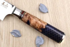 Couteau de chef 19cm Kutoyama damas nid d'abeille