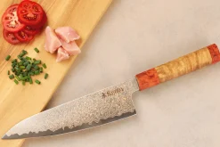 Couteau de chef 21cm Sayuto Érable Damas 12Cr
