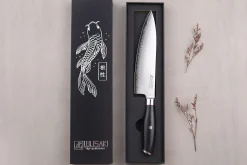 Couteau de chef 20cm Wusaki Fujiko Black 10CR