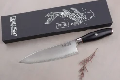 Couteau de chef 20cm Wusaki Fujiko Black 10CR
