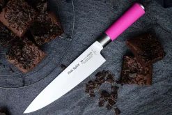 Couteau de chef Dick Pink Spirit lame 21cm manche rose