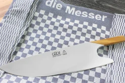 Couteau de chef Güde THE KNIFE 26cm unique et design manche olivier