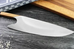 Couteau de chef Güde THE KNIFE 26cm unique et design manche olivier
