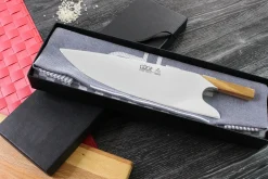 Couteau de chef Güde THE KNIFE 26cm unique et design manche olivier