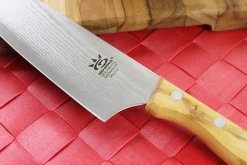 Couteau de chef Gehring Look lame 15cm damas 65 couches manche olivier