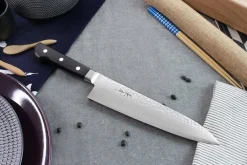 Couteau de chef japonais artisanal Kagekiyo Hammered 21cm