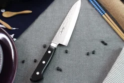 Couteau de chef japonais artisanal Kagekiyo Hammered 18cm