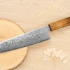 Couteau de chef japonais artisanal Yoshihiro ZAD lame damassée 21cm