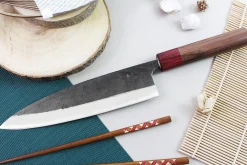 Couteau de chef japonais artisanal Wusaki Yuzo BS2 21cm