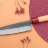 Couteau de chef japonais artisanal Wusaki Yuzo BS2 damas 21cm