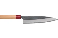Couteau de chef japonais artisanal Wusaki Yuzo BS2 damas 21cm