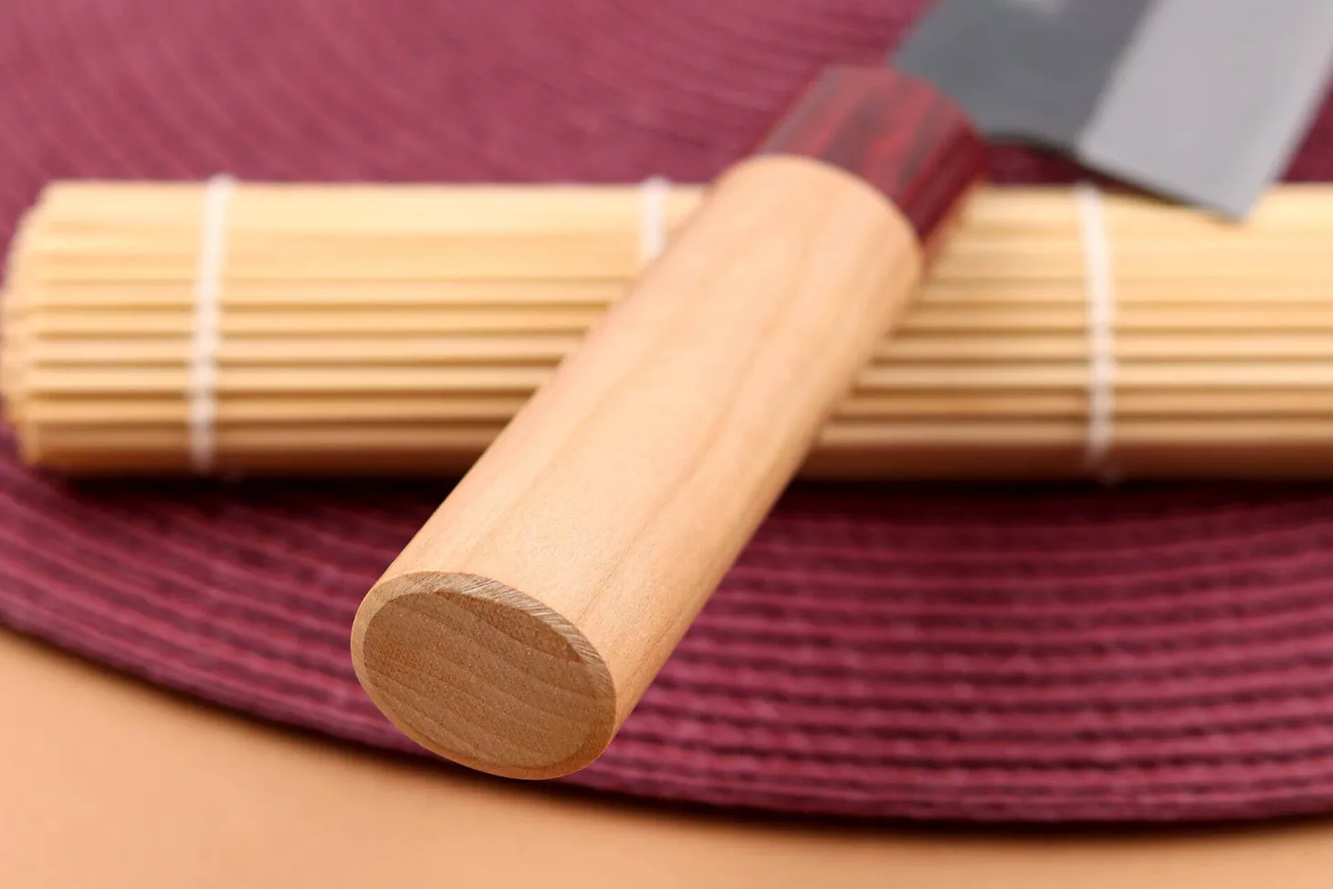 Couteau de chef japonais artisanal Wusaki Yuzo BS2 damas 21cm