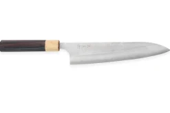 Couteau de chef japonais artisanal Yoshimi Kato AS Nashiji 21cm