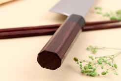 Couteau de chef japonais artisanal Shibata Koutetsu AS 21cm