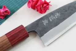 Couteau de chef japonais artisanal Wusaki Yuzo BS2 12cm