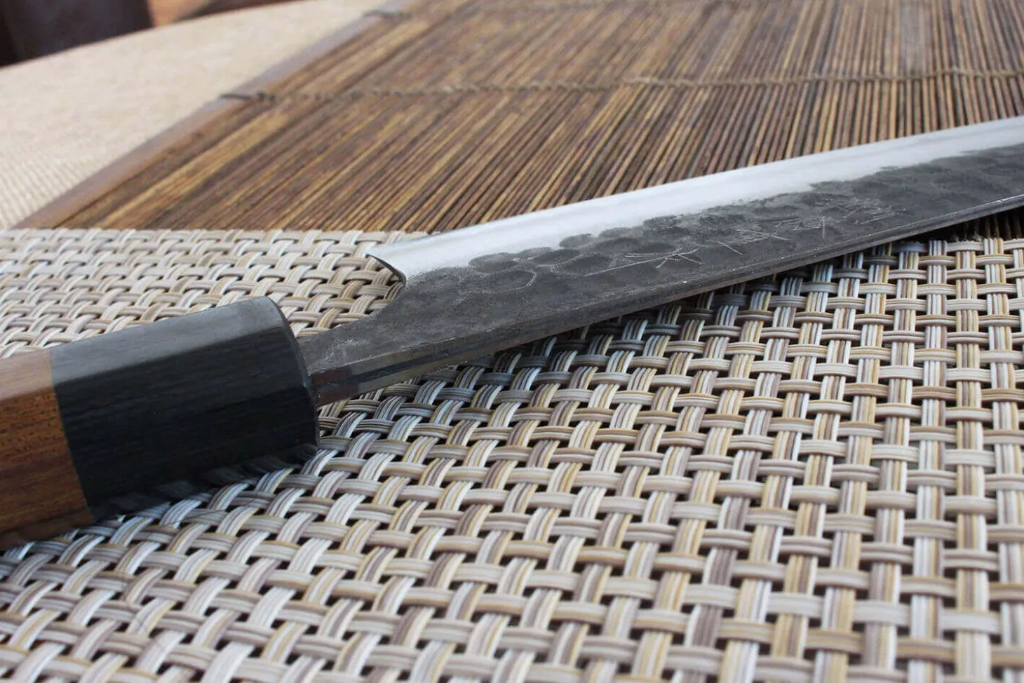 Couteau de chef japonais artisanal Anryu AS 24cm