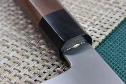 Couteau de chef japonais artisanal Kagekiyo Kurumi Ginsan 21cm