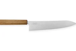Couteau de chef japonais artisanal Wusaki Migaki G3 24cm