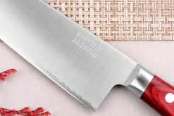 Couteau de chef japonais artisanal Takamura SGR 21cm acier SPG2