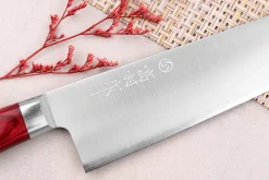 Couteau de chef japonais artisanal Takamura SGR 21cm acier SPG2