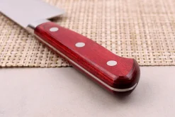 Couteau de chef japonais artisanal Takamura SGR 21cm acier SPG2
