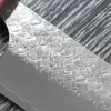 Couteau de chef japonais artisanal Yoshimi Kato Minamo SG2 Tsuchime 21cm