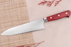 Couteau de chef japonais artisanal Takamura SGR 18cm acier SPG2